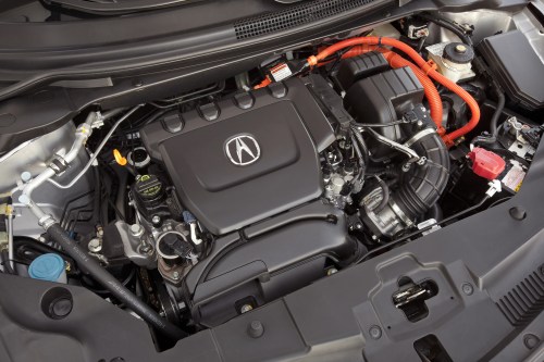 2013 Acura ILX Hybrid engine bay