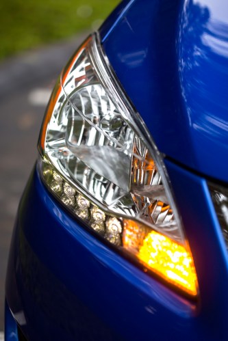 2013 Nissan Sentra headlight