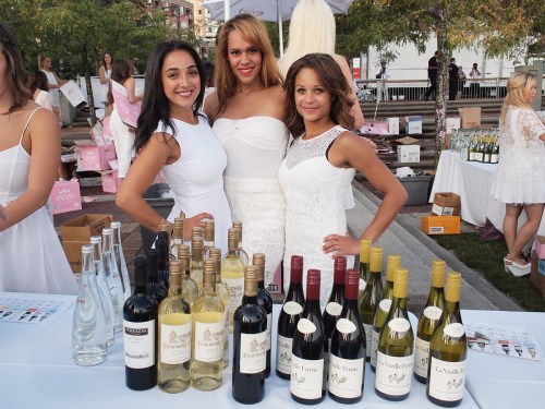 2014 Diner en Blanc Vancouver wine