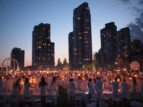 2014 Diner en Blanc Vancouver
