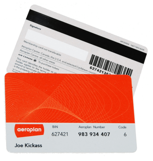 Aeroplan card