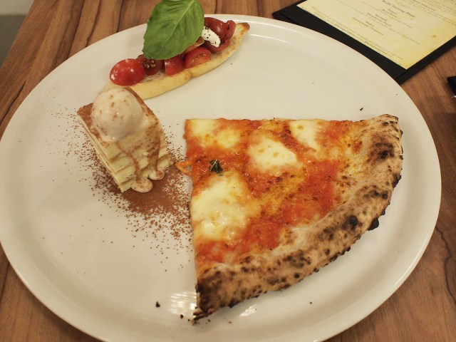 Bella Gelateria Tasting Plates Yaletown plate