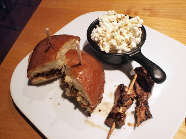 Romer's Burger Bar Tasting Plates Yaletown plate