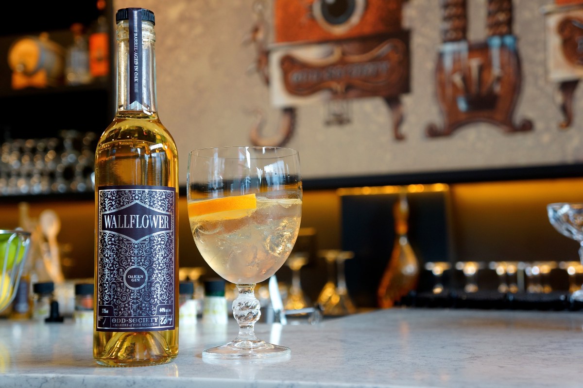 Odd Society Wallflower Oaken Gin cocktail
