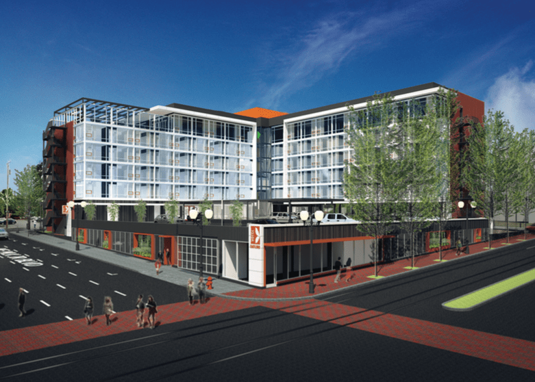 Hotel Eastlund rendering