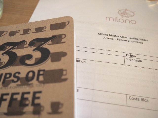 Milano Master Class Series tasting notes