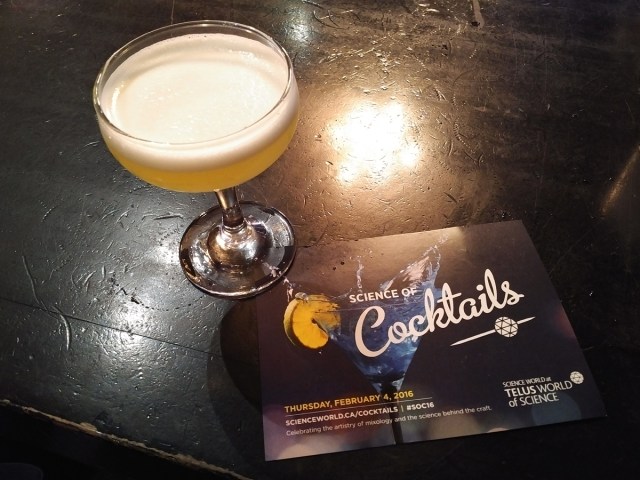 Science of Cocktails Smoked Pineapple Martini