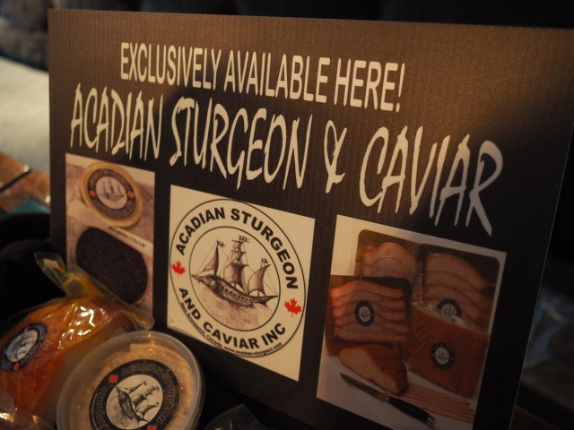 Acadian Sturgeon and Caviar Inc. sign