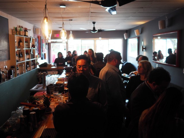 Chica restaurant Acadian Sturgeon event