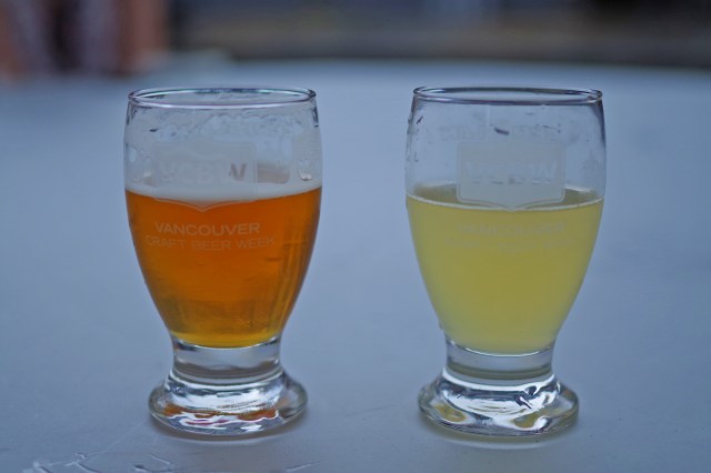 Vancouver Craft Beer Week 2016 glasses