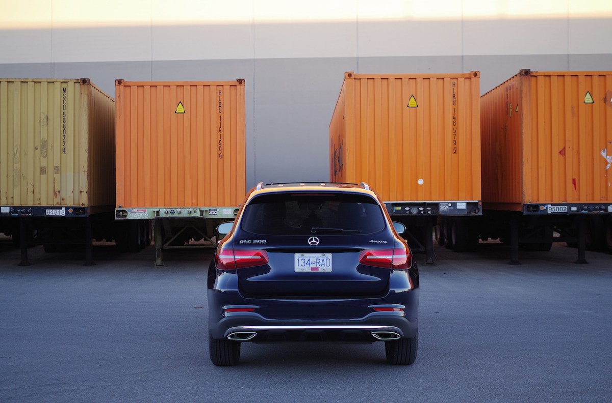 2016 Mercedes-Benz GLC 300 rear