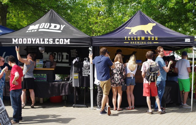 VCBW 2016 vendor tents