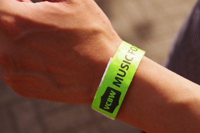 VCBW 2016 wristband