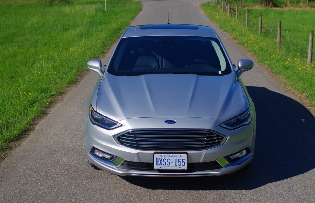 2017 Ford Fusion front