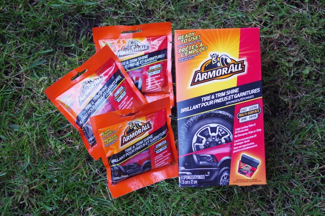 armor all tire & trim shine sponges