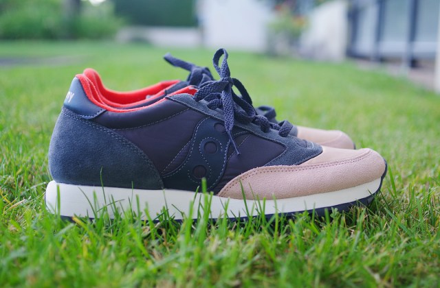 Saucony Jazz Original Tan/Charcoal side