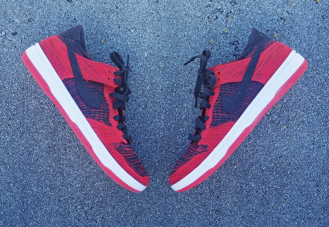 nike dunk low flyknit side