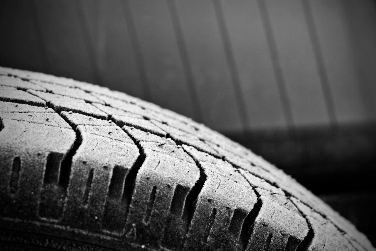 frost on tire