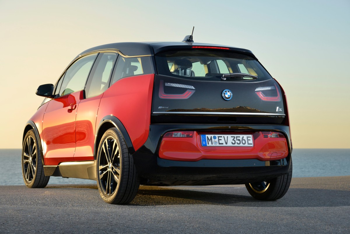 2018 bmw i3s rear
