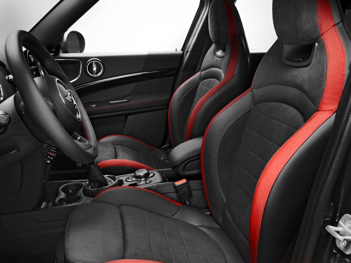 2018 mini john cooper works countryman interior