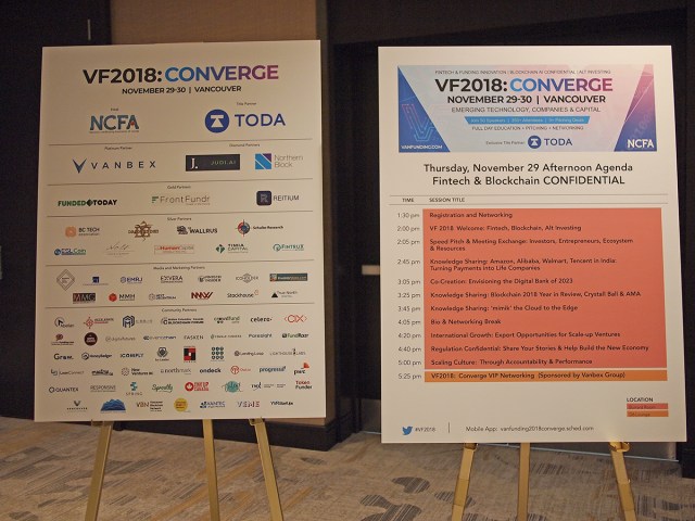 vanfunding 2018 schedule