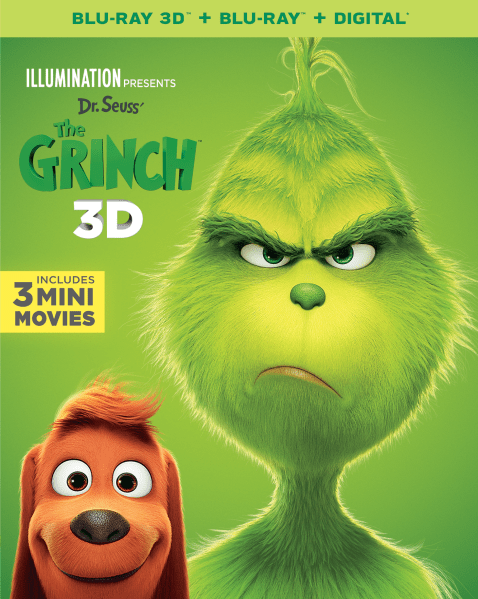 the grinch 2018 blu-ray dvd