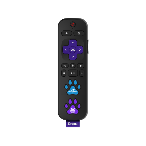 roku press paws remote
