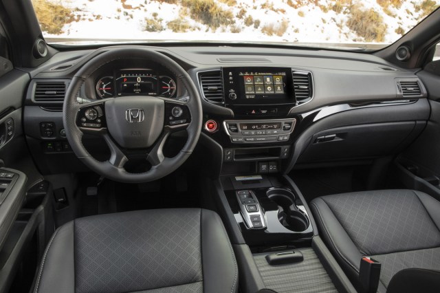 2020 honda passport dashboard