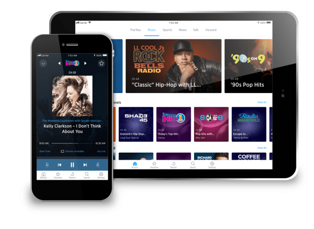 siriusxm app