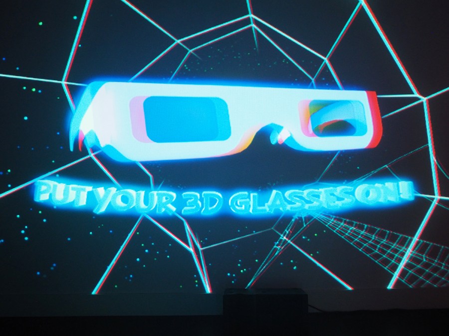 shattered at the beaumont 3-D movie