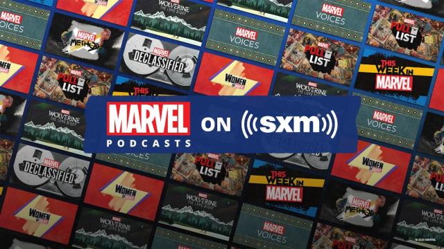 sirius xm marvel podcasts