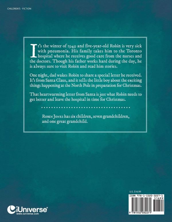 letter from sanata claus robin jones back cover