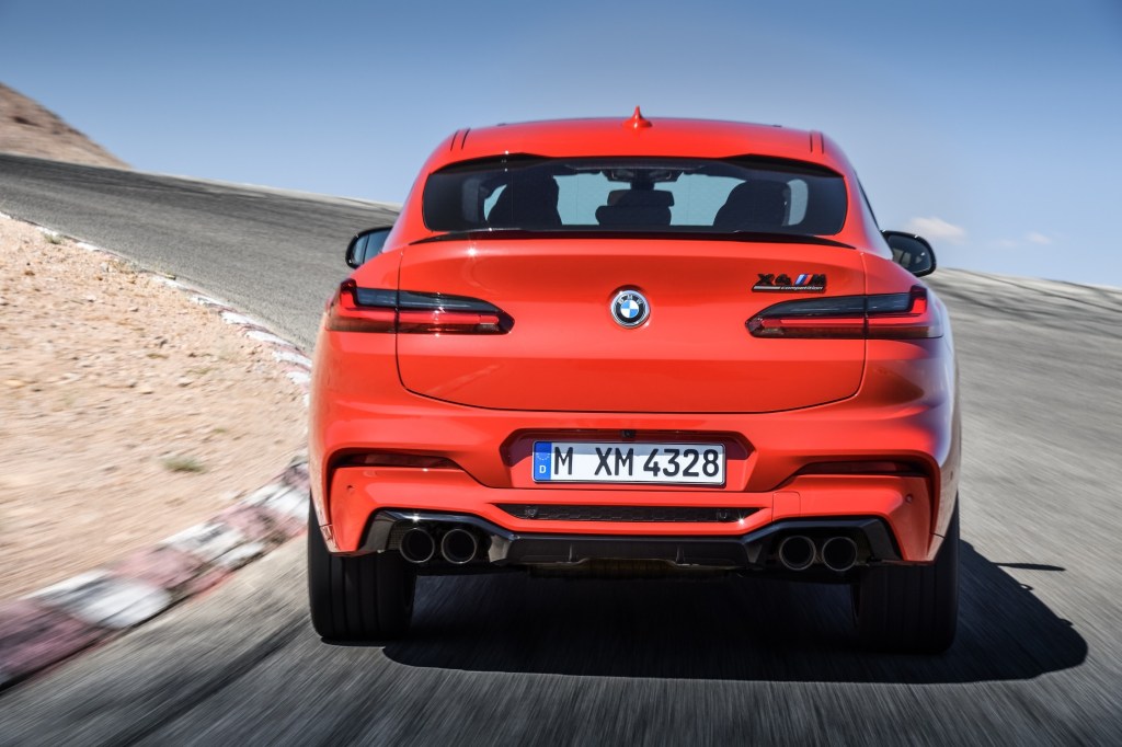 2021 bmw x4 m competition exhaust