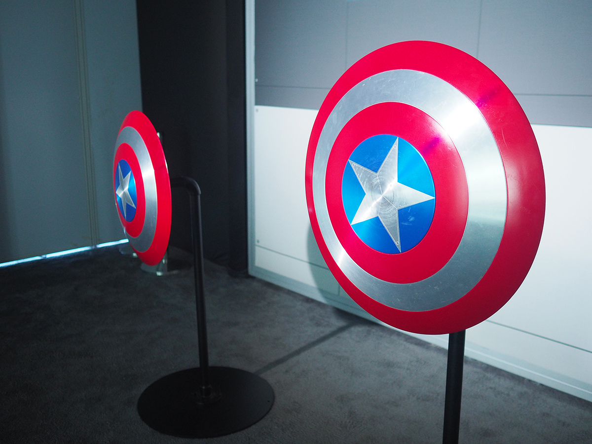 marvel avengers station captain america shield