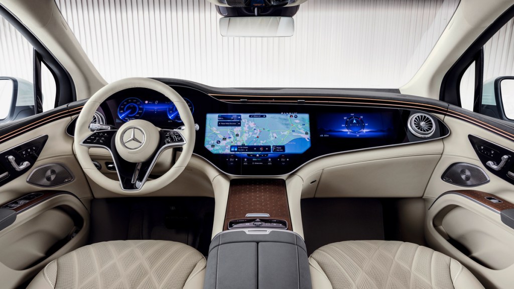 2023 mercedes-benz eqs SUV interior