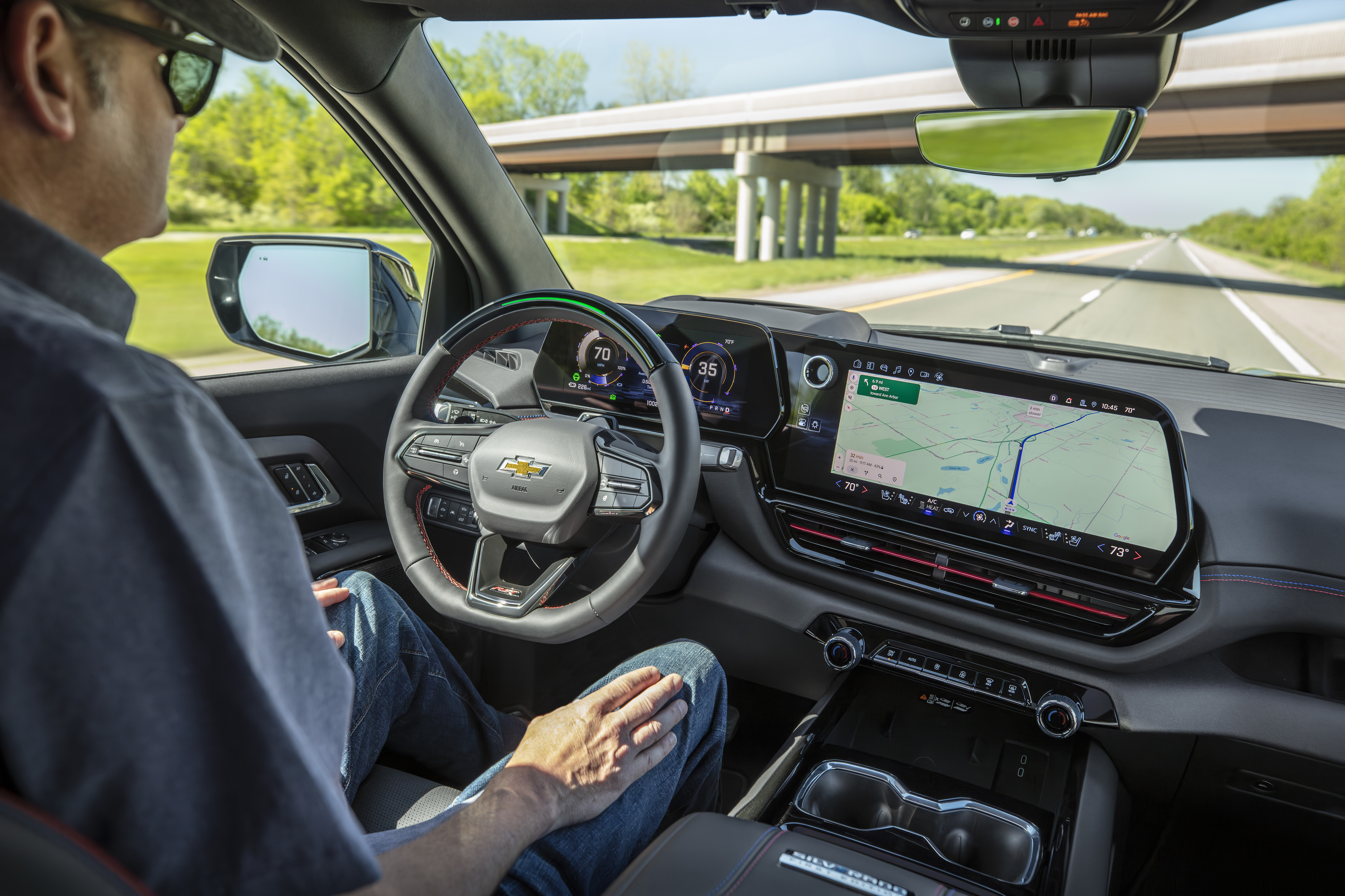 2024 chevrolet silverado ev first edition rst dash