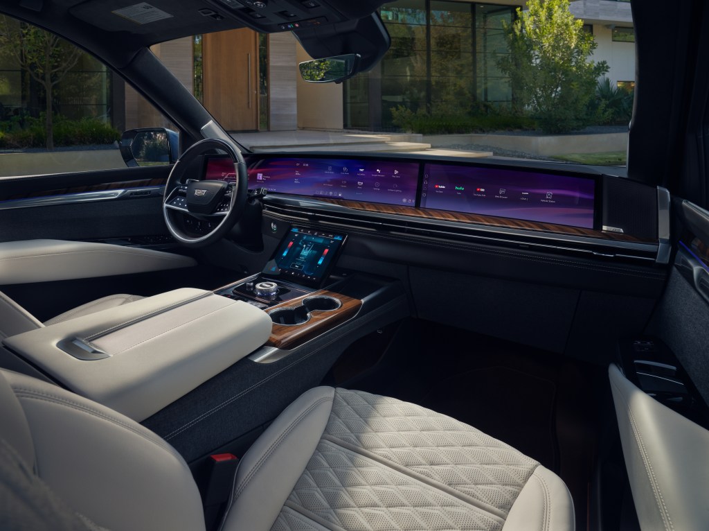 2025 Cadillac Escalade interior