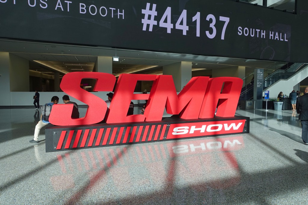 sema show 2025 sign